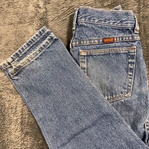 Rustler Denim Jeans Boys Size 10 Reg Blue Straight‎ Leg 100% Cotton R60BBDF